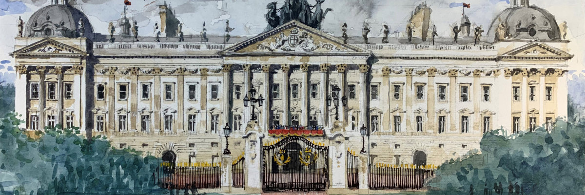 Buckingham Palace, Francis Terry, 2022.
