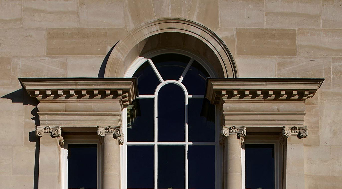 Venetian window at Ferne Park, Dorset by Quinlan and Francis Terry 2012