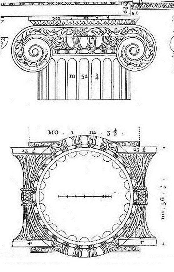 Fig.1: Palladio ionic capital