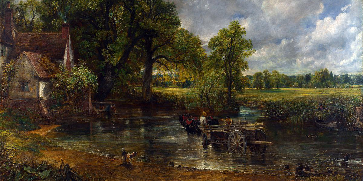 The Haywain by John Constable