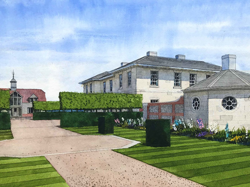 New Country House granted planning permission in Berkshire