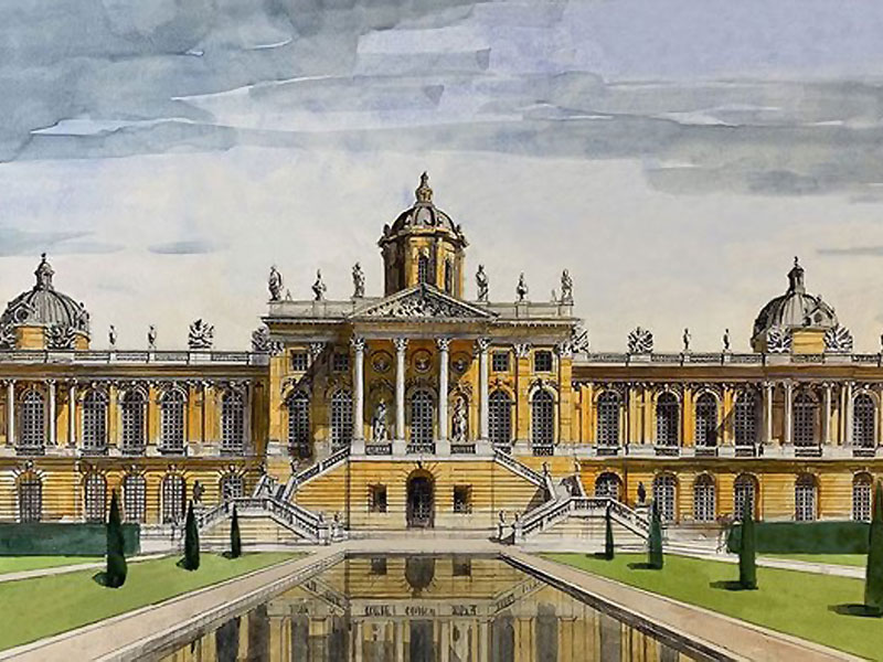 Francis Terry's Versailles Redesigned drawings take practitioner commended place in Eye Line 2020