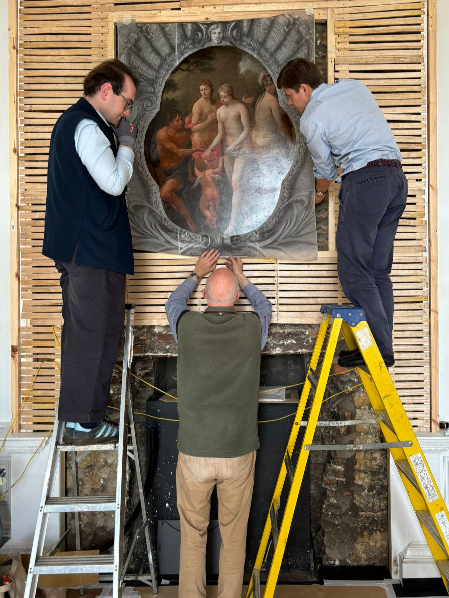 The New Tapestry Drawing Room, Castle Howard is Completed