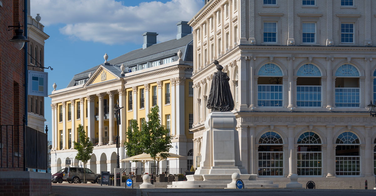 Queen Mother Square, Poundbury, Dorset