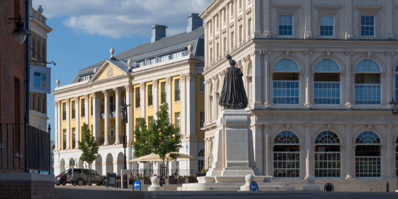 Queen Mother Square, Poundbury, Dorset