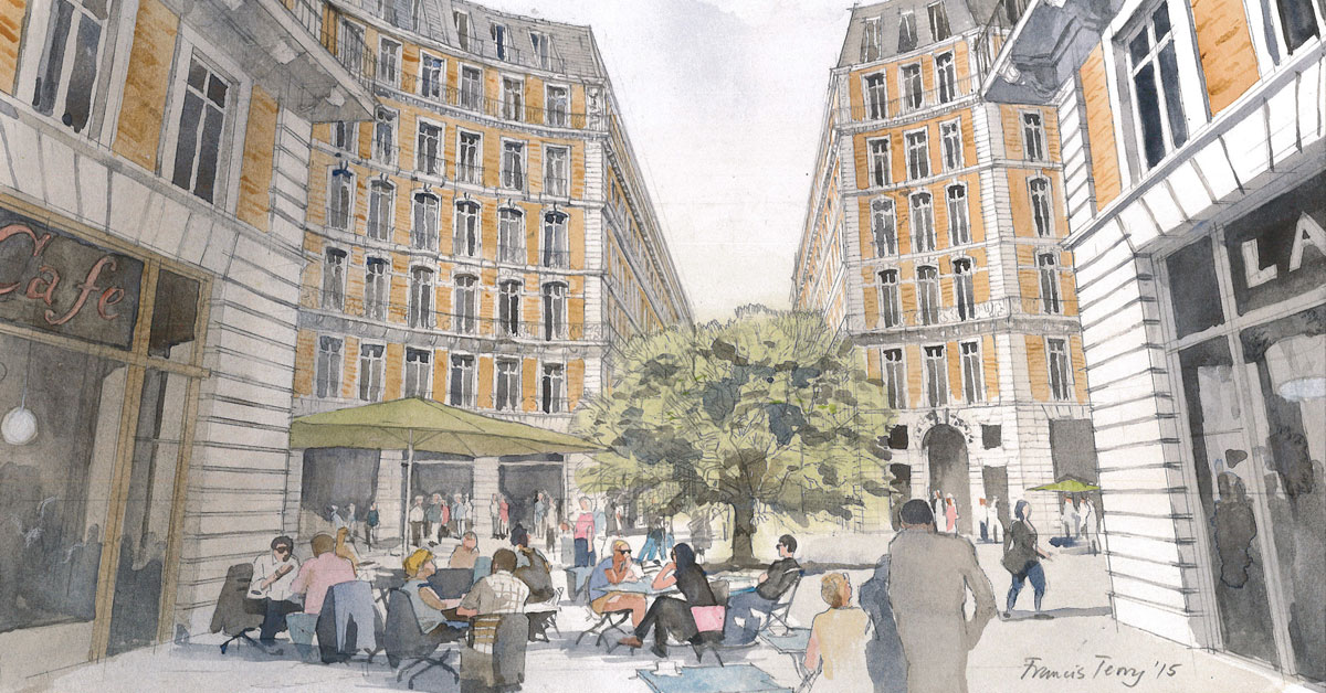 The proposed Mount Pleasant Circus – a Parisian touch in central London