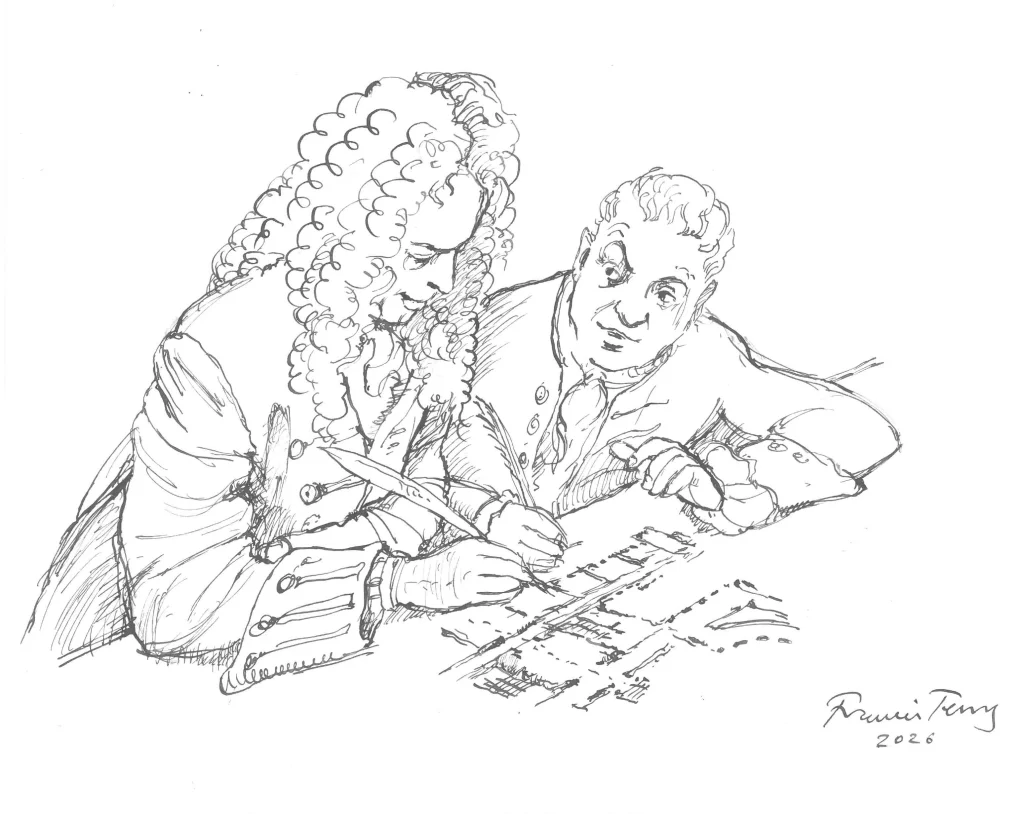 What was Vanbrugh’s relationship to Hawksmoor?