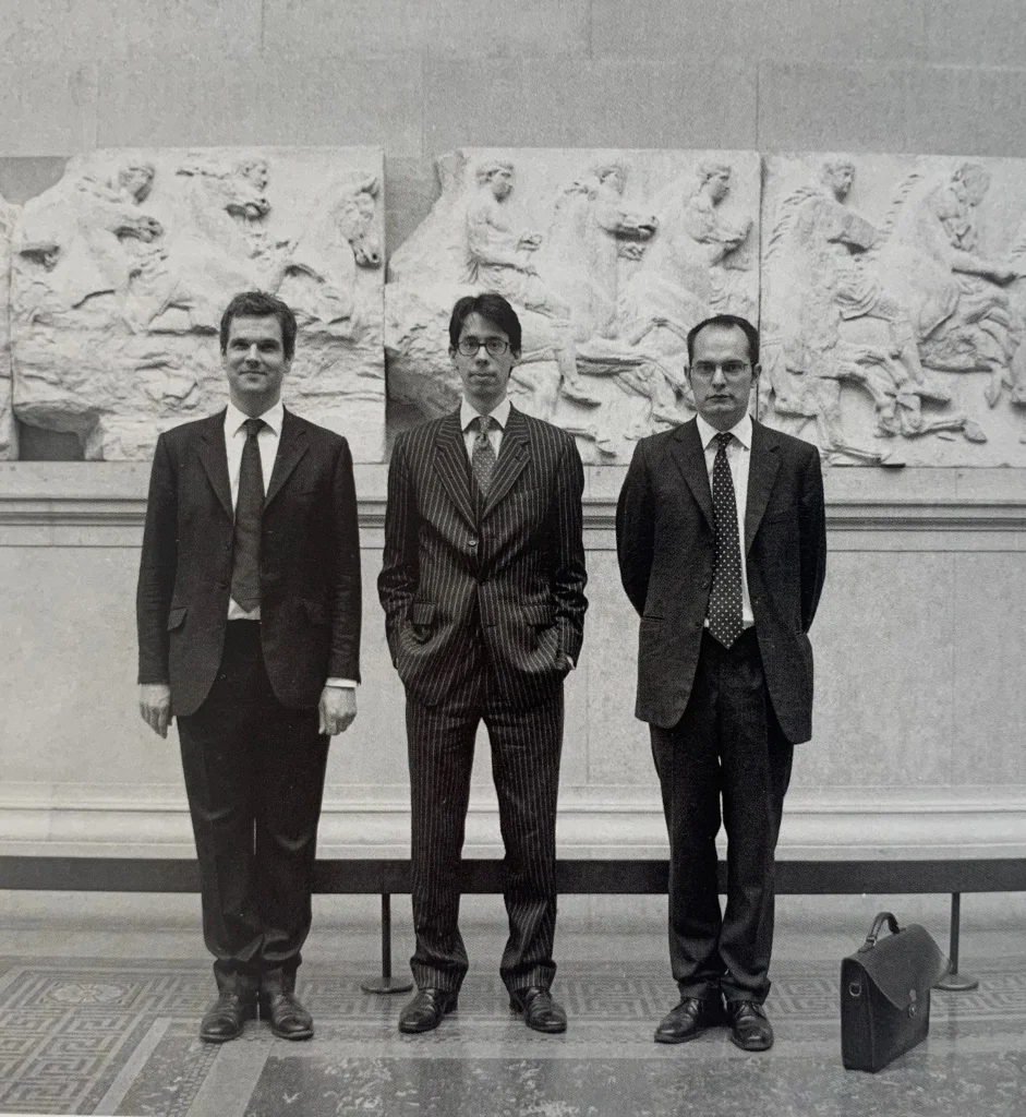 The Three Classicists Drawing at RIBA